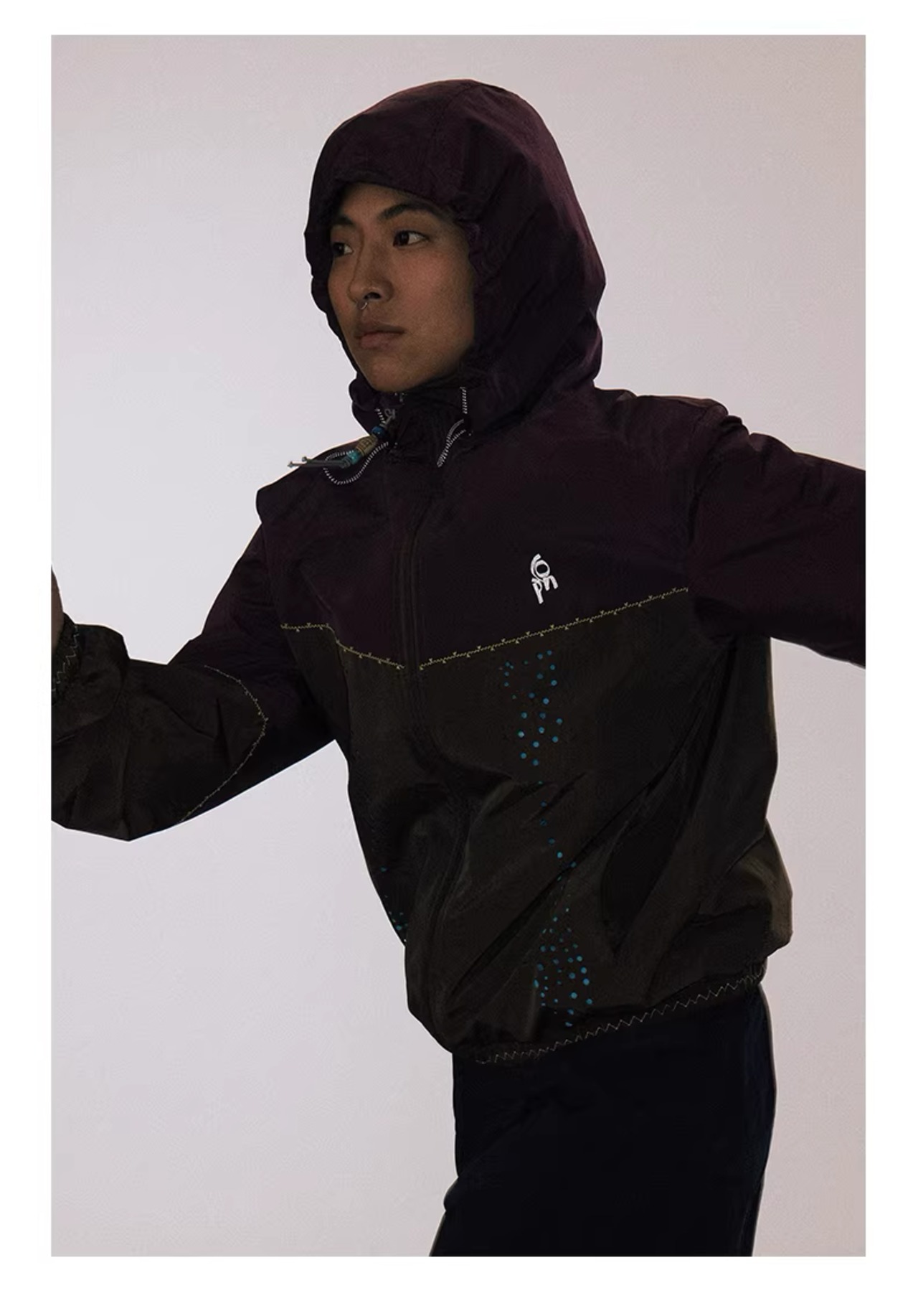 CONP Deconstructed Hem Washed Hoodie