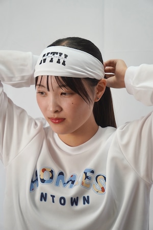 NTH LOGO HAIR BAND color White
