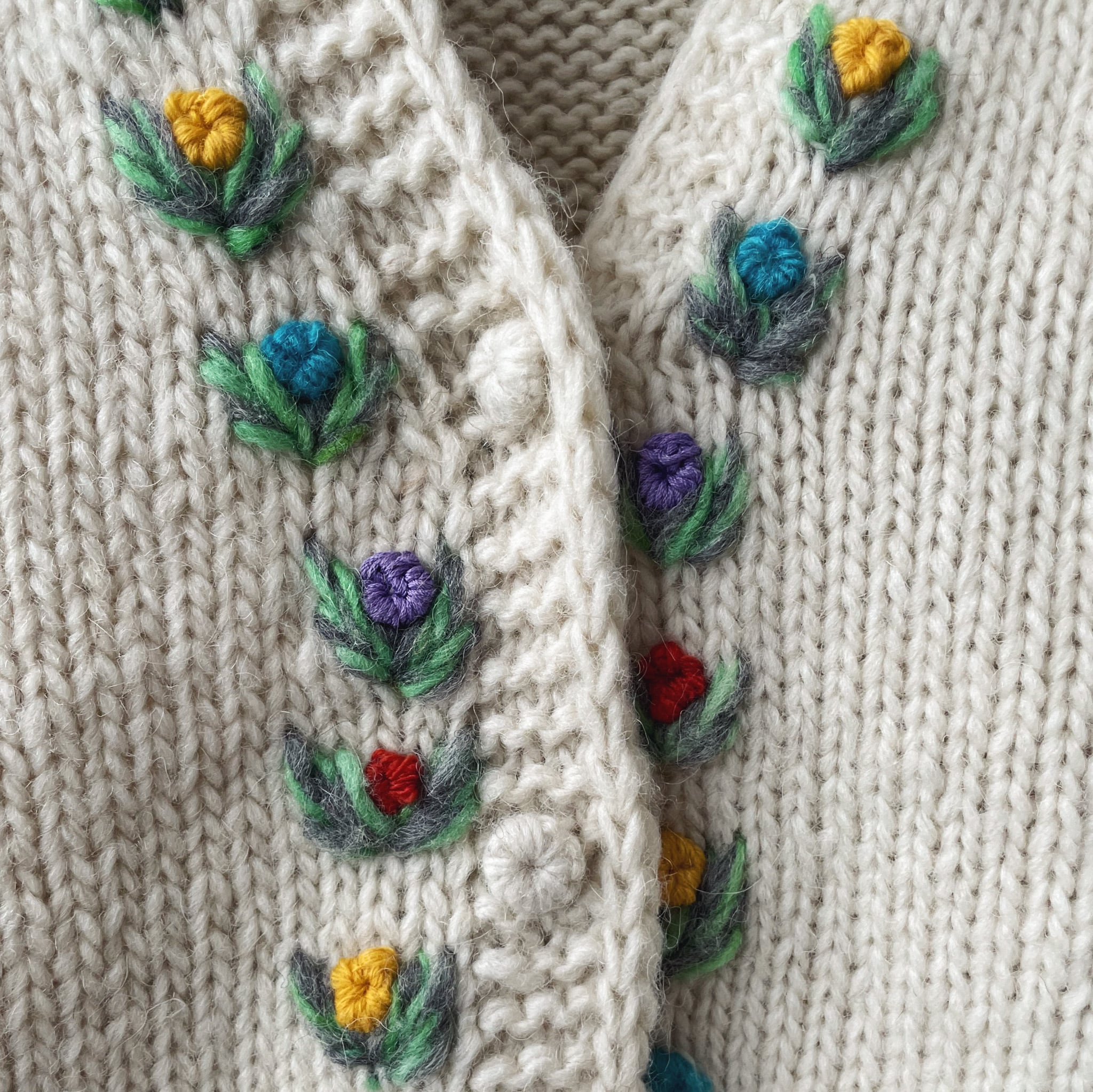 イギリス 手編み ニットベスト｜Vintage | SASHIIRO