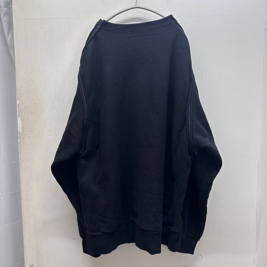 UNDERCOVER アンダーカバー 天使 スウェット 黒 サイズ2(M相当) UNDERCOVER アンダーカバー 25SS EXCHANGE PULLOVER SWEAT スウェット