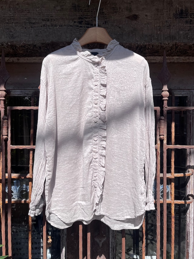 MAISON DE SOIL | FRILL COLLAR SHIRTS
