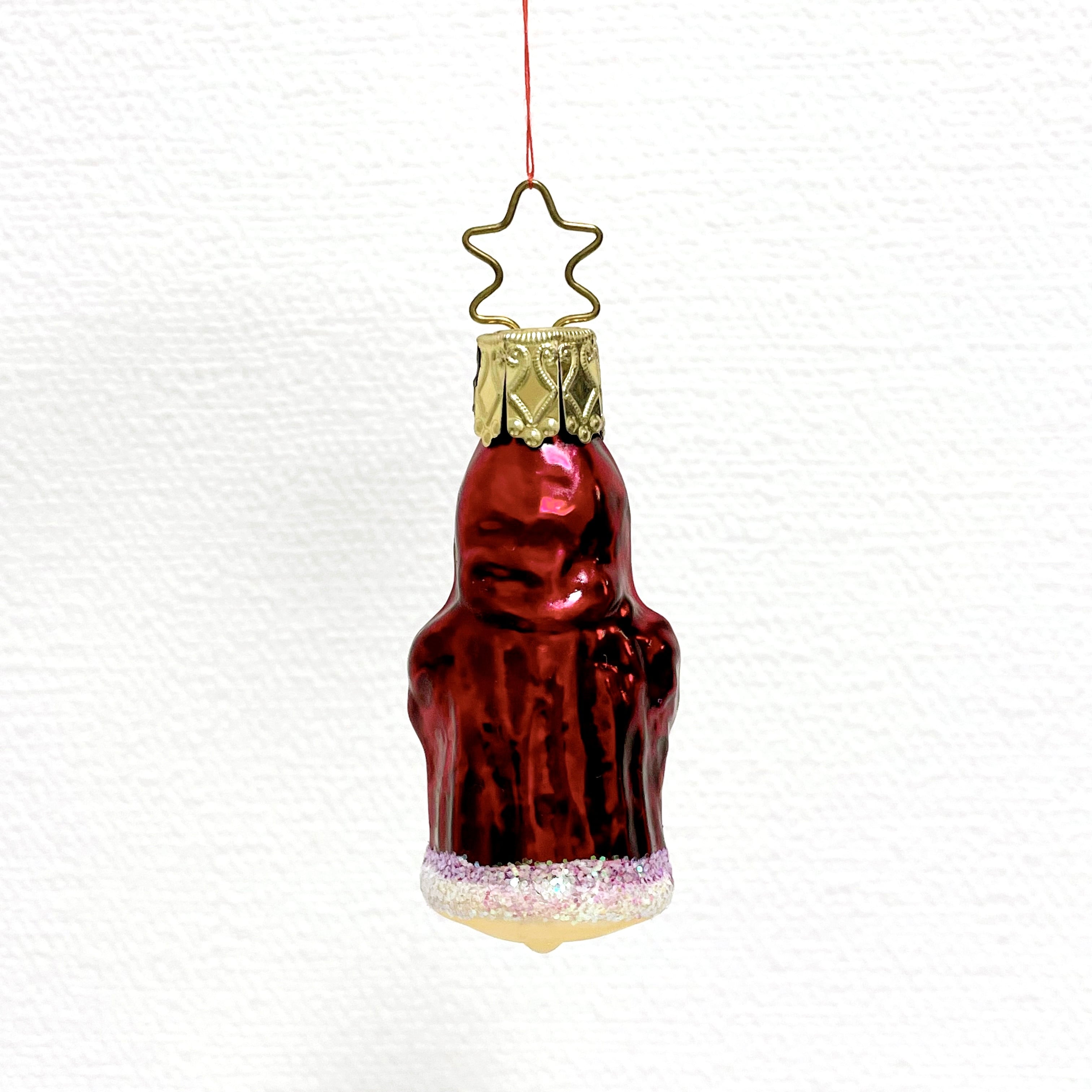 Wayne Kleji サンタクロース　✴︎ビンテージ！ ビンテージ INGE-GLAS サンタクロース ドイツ製 ガラスオーナメント