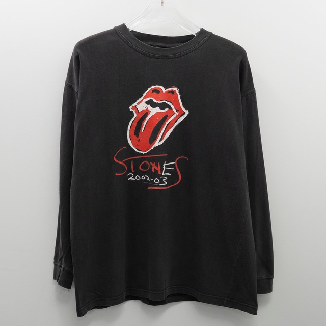 The Rolling Stones " Rip&Tongue 2002-03 L/S "Acme Fits XL 【E11-80】