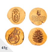 ADVENTURE 16/Wood Art Coaster