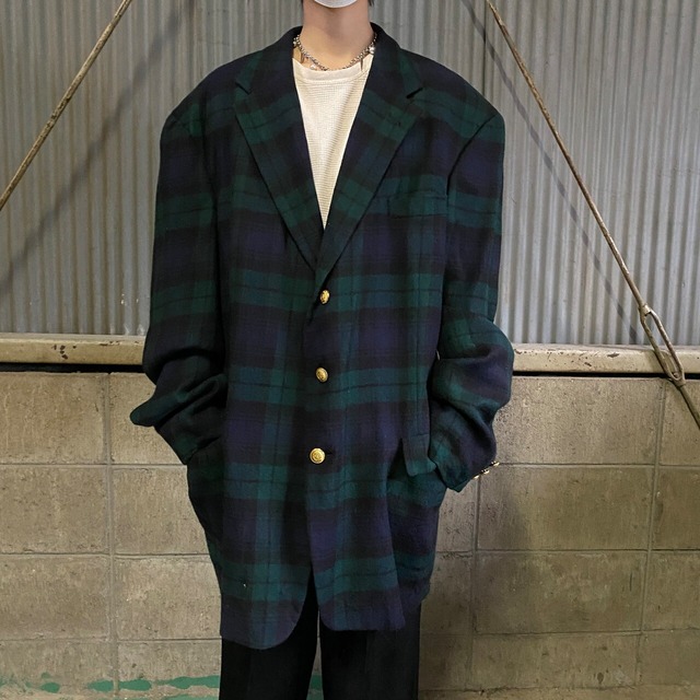 80年代 USA製 TOMMY HILFIGER トミーヒルフィガー テーラード 