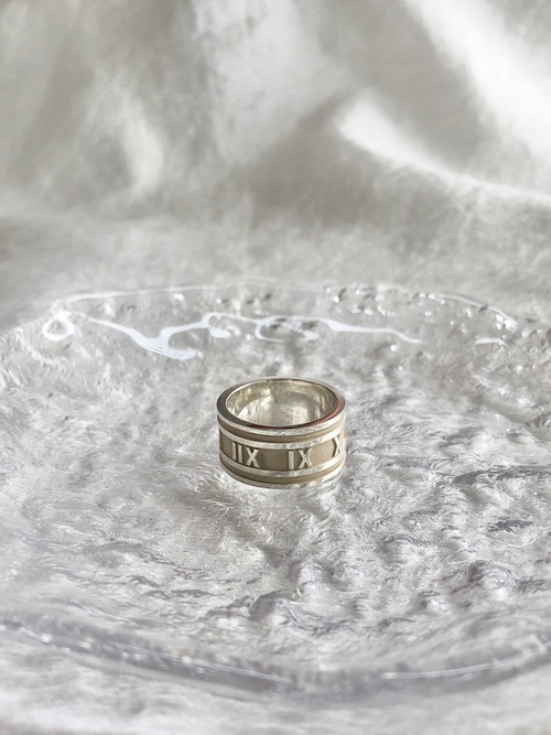 Tiffany & Co. ティファニー 指輪 21号 シルバー アトラス 925 リング vintage ヴィンテージ オールド je48tr
