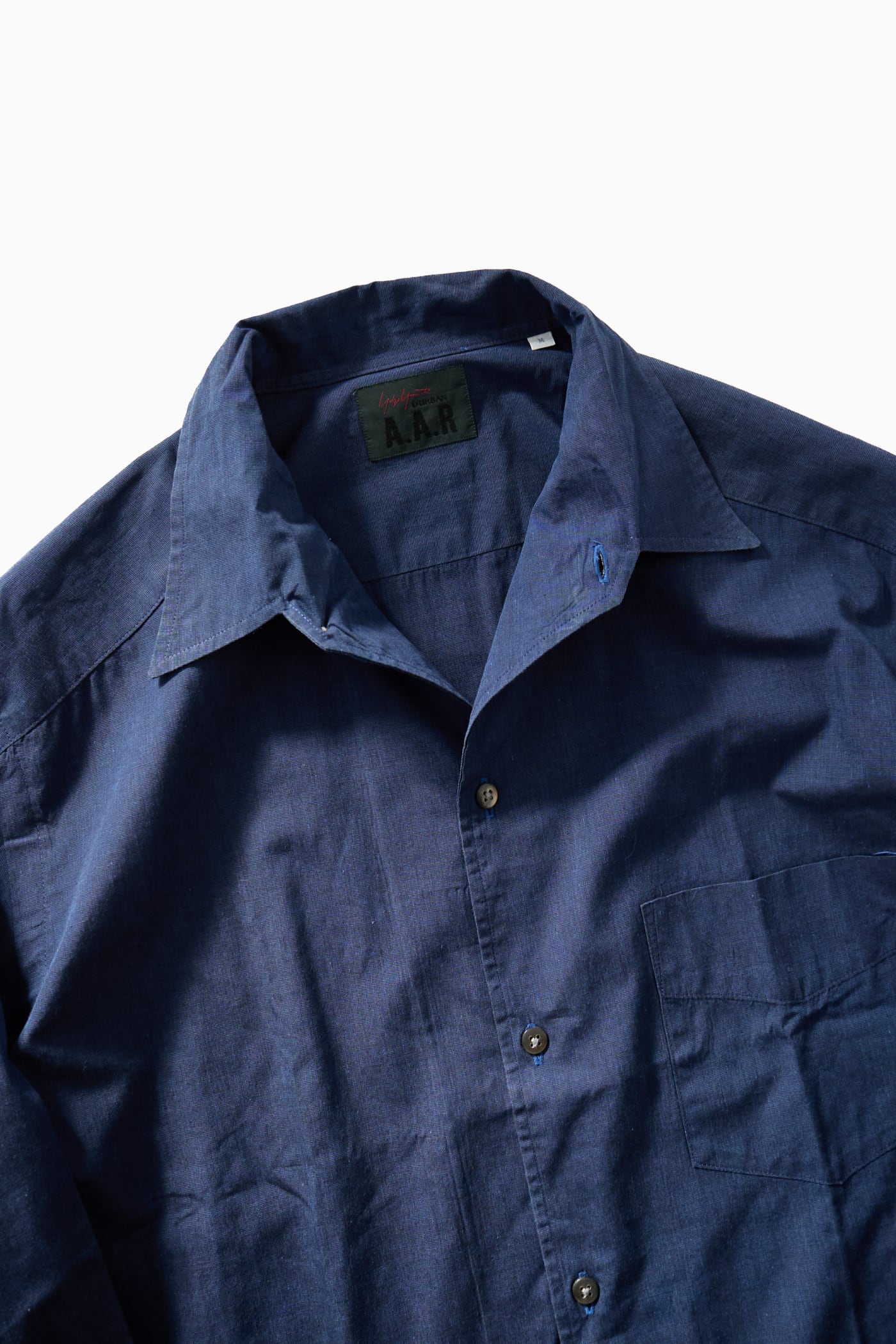 A.A.R YOHJI YAMAMOTO NAVY DRESS SHIRT | Reben｜デザインという文脈