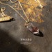 【072 Blood Moon Collection】 レッドファントムクォーツ（水晶） 鉱物原石 K18(18金)ネックレス 天然石 アクセサリー (No.2815)
