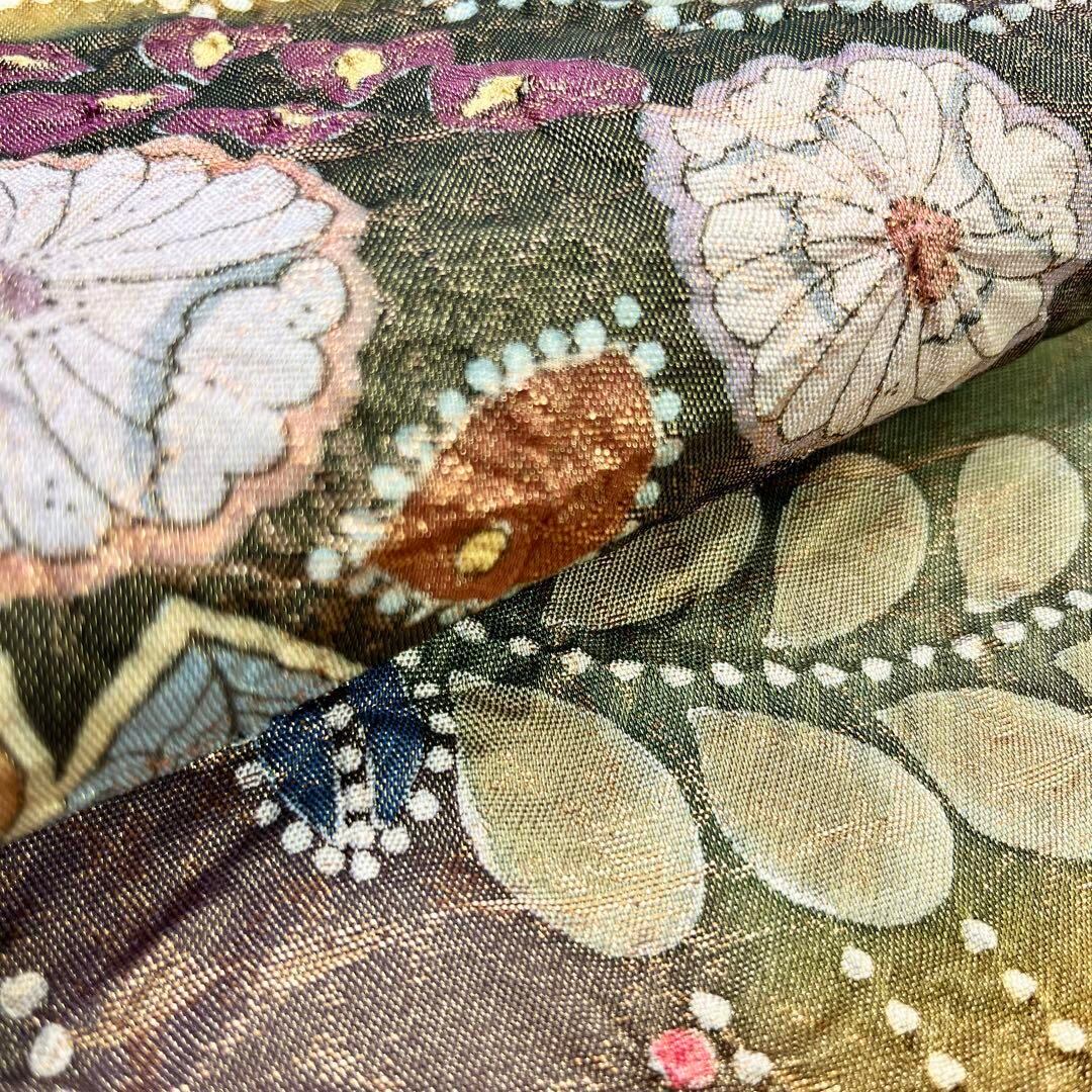 袋帯 作家物 美しい辻が花 暈し 金糸 O-3846 | リユース着物わびさび 