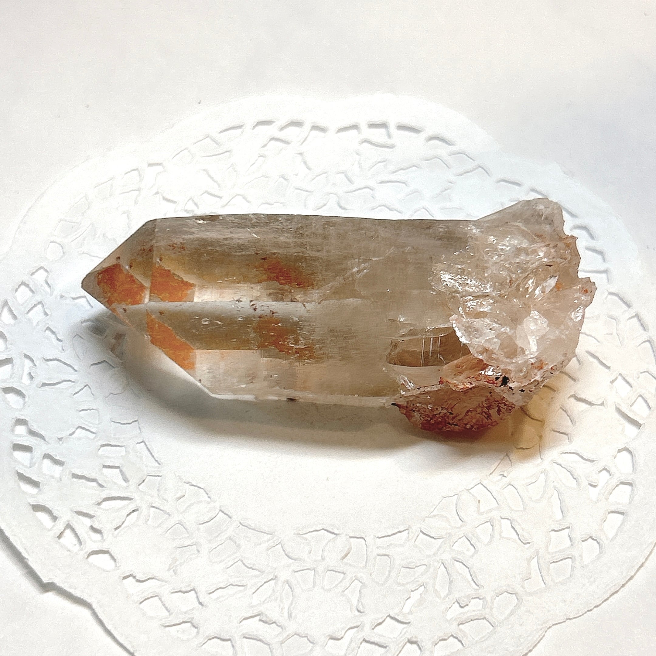 E18078】ピンクカテドラル 水晶 クォーツ カテドラル ヒマラヤ水晶