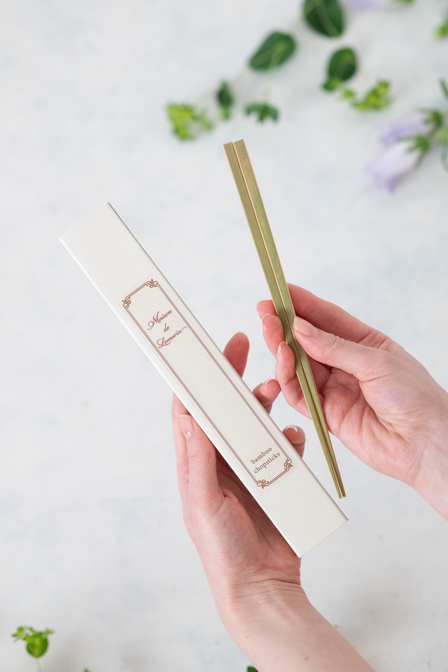 Sacred Bamboo – Earth Harmony Chopsticks –（竹箸）