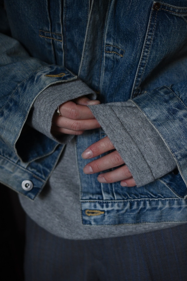 BATONER / ALASHAN CASHMERE T-KNIT (GRAY)