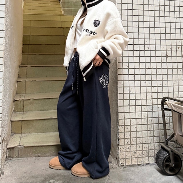 ミニロゴルーズスウェットパンツ 2col R00708