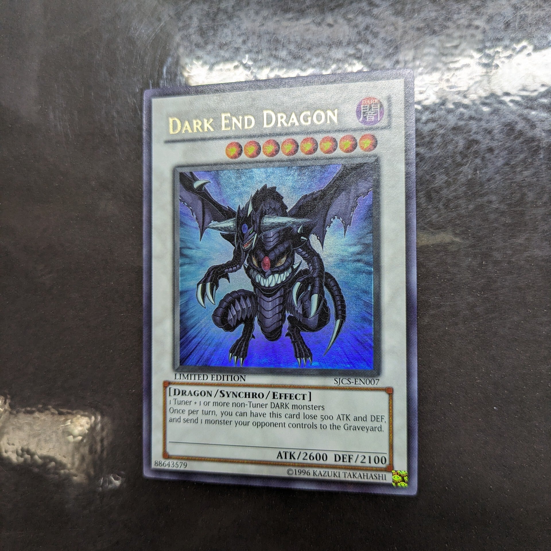 遊戯王 英語版 DARK END DRAGON ダークエンド・ドラゴン SJCS