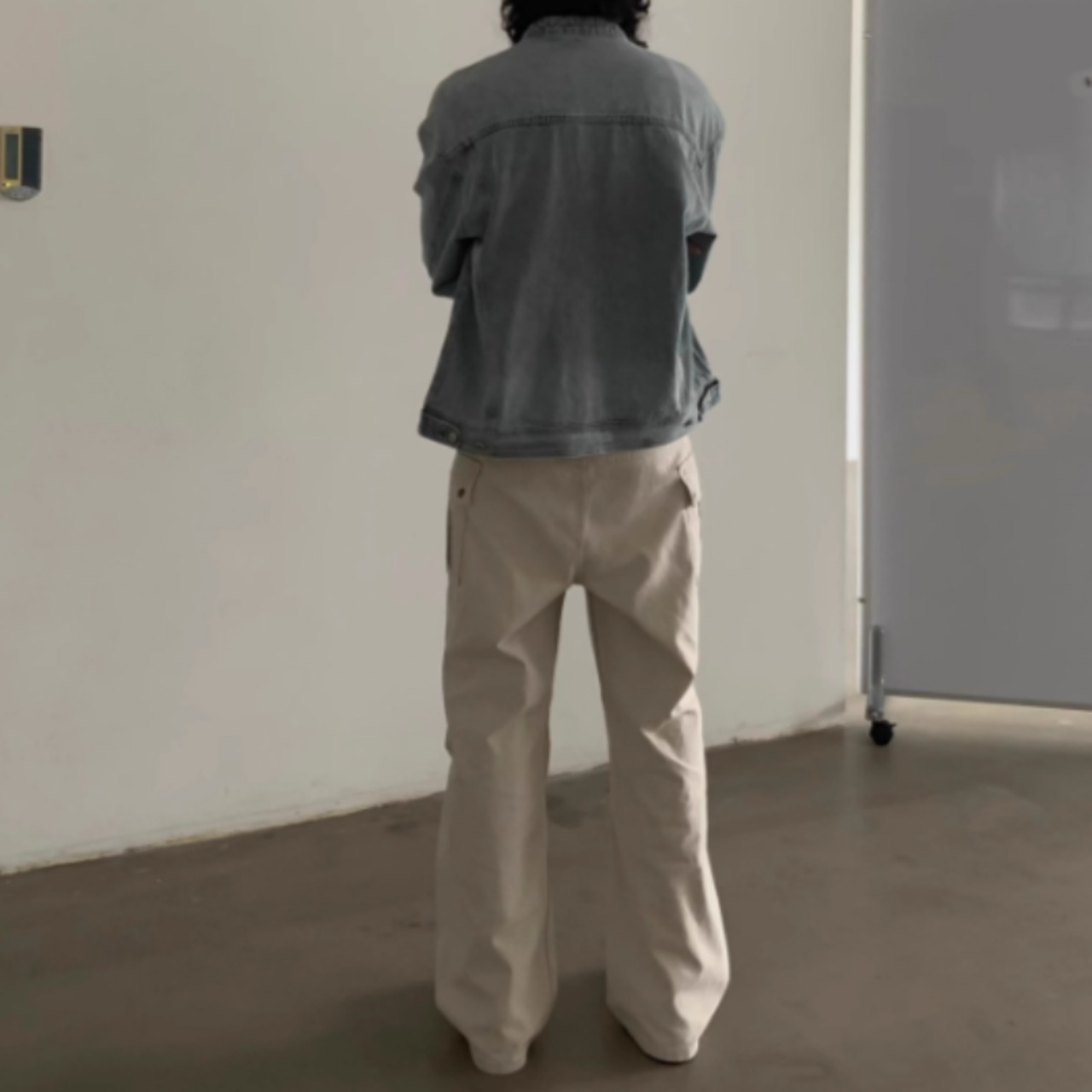 マルチポケットルーズストレートパンツ　0880