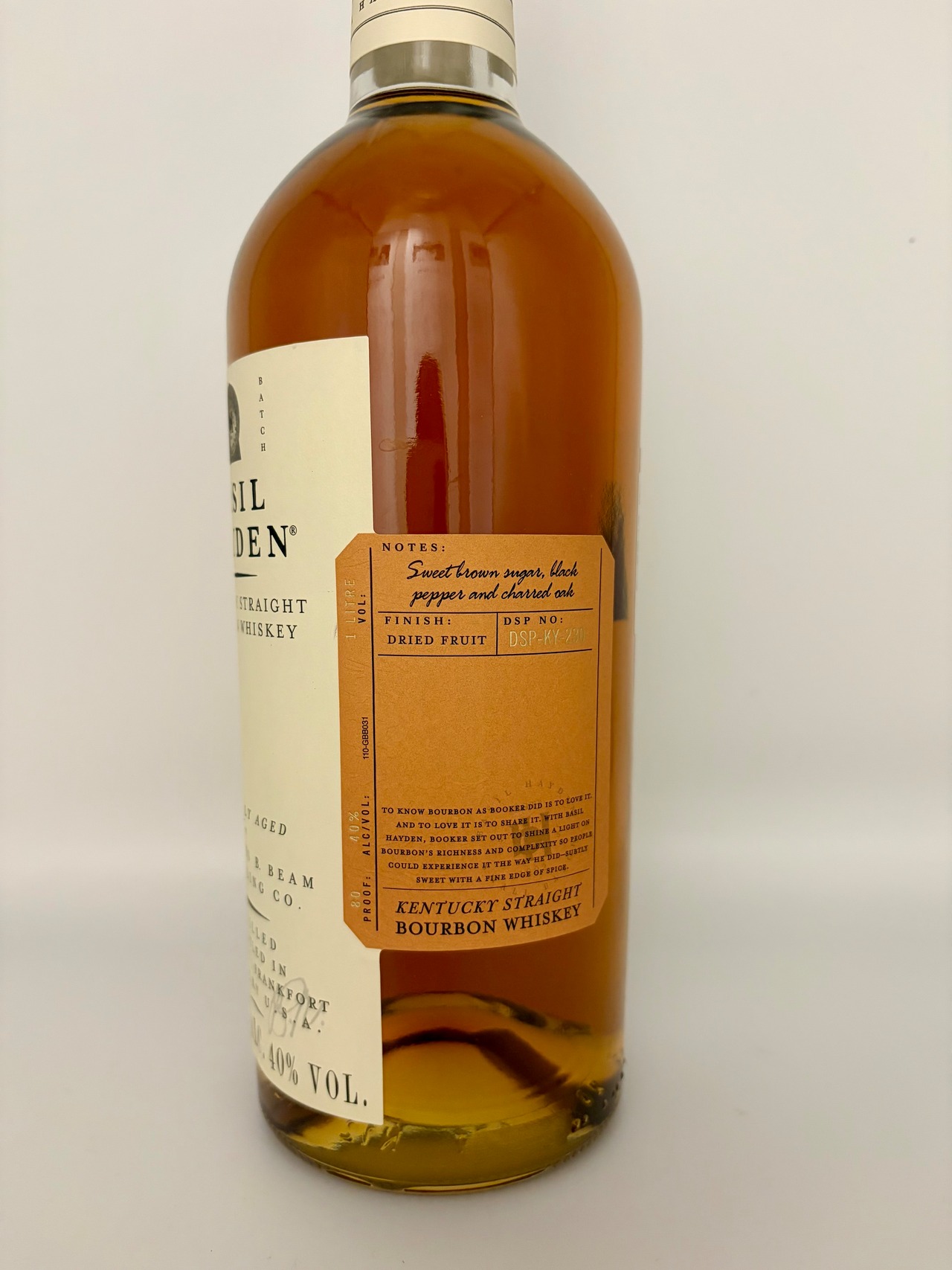 ［ラベル不良］ベイシル ヘイデン / 1000ml 40度・画像2