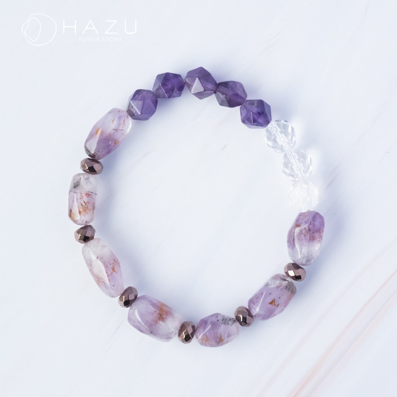 癒しのオルゴナイト❤️オーラライト23＋アメジストのハート型♡ 真実を見極めるオーラライト23［オーラライト23／アメジスト