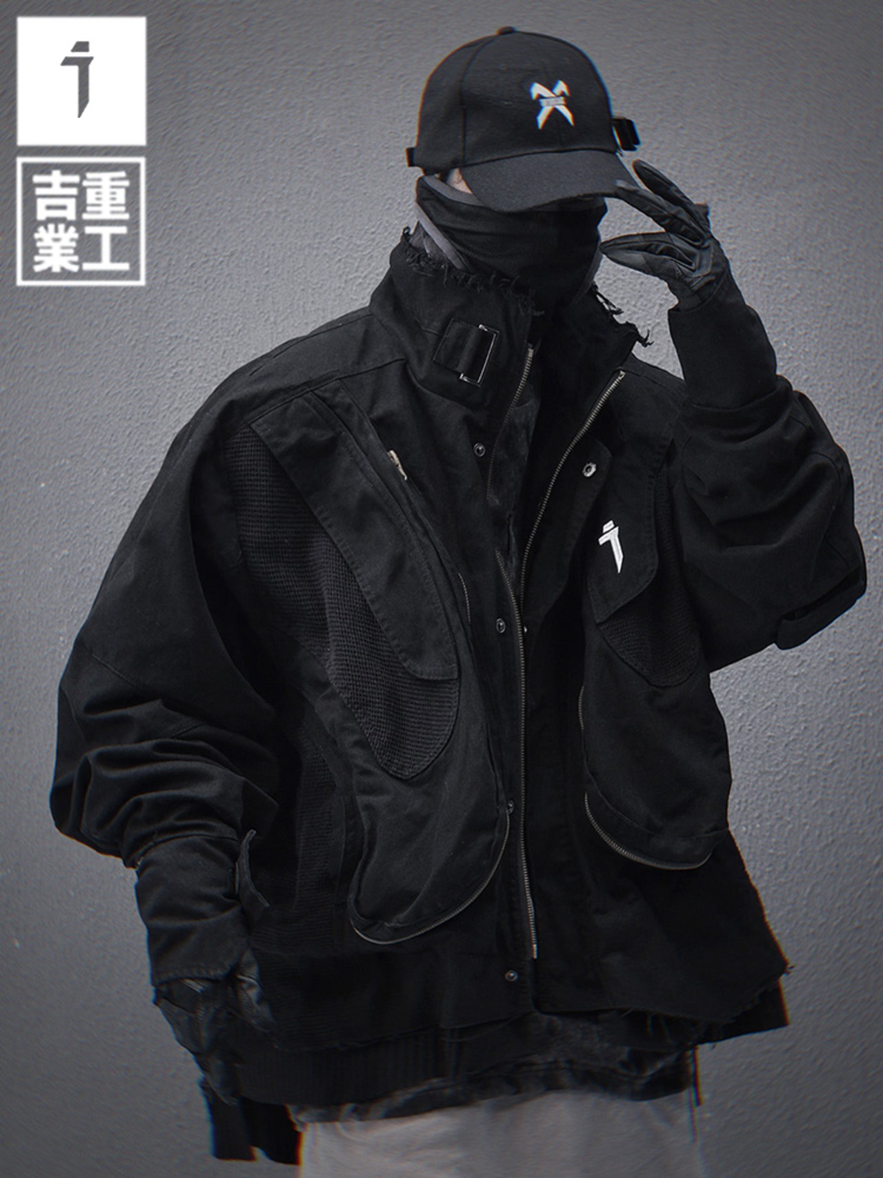 JIYEIND 25SS ヘビーウォッシュフライトジャケット