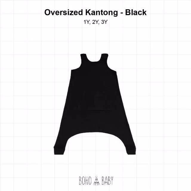 Bohobaby/Over sized kantong 2Y/オーバーサイズジャンプスーツUnisex 2歳