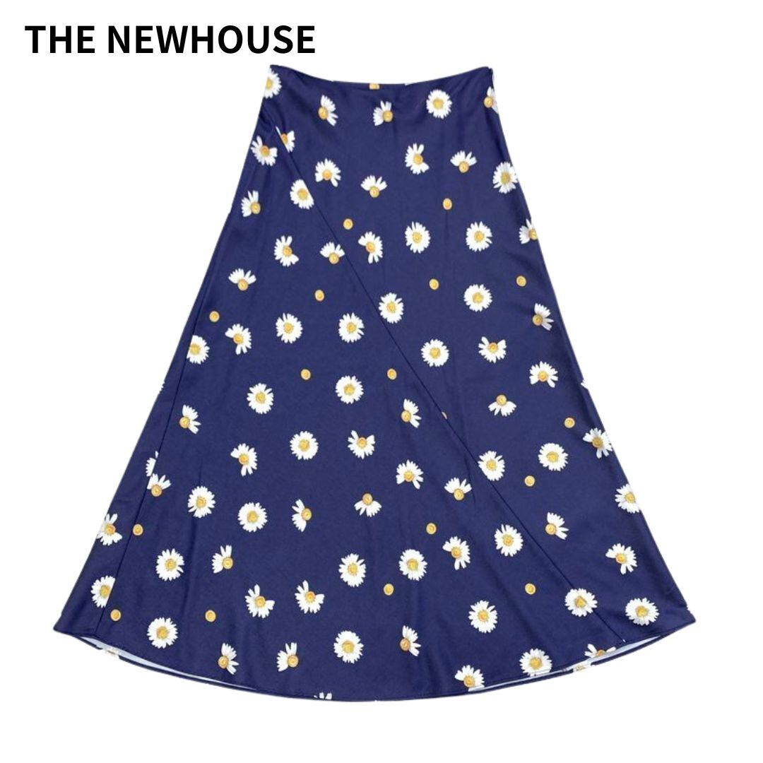 THE NEWHOUSE ザ ニューハウス CARNOT SKIRT デイジー サテン スカート