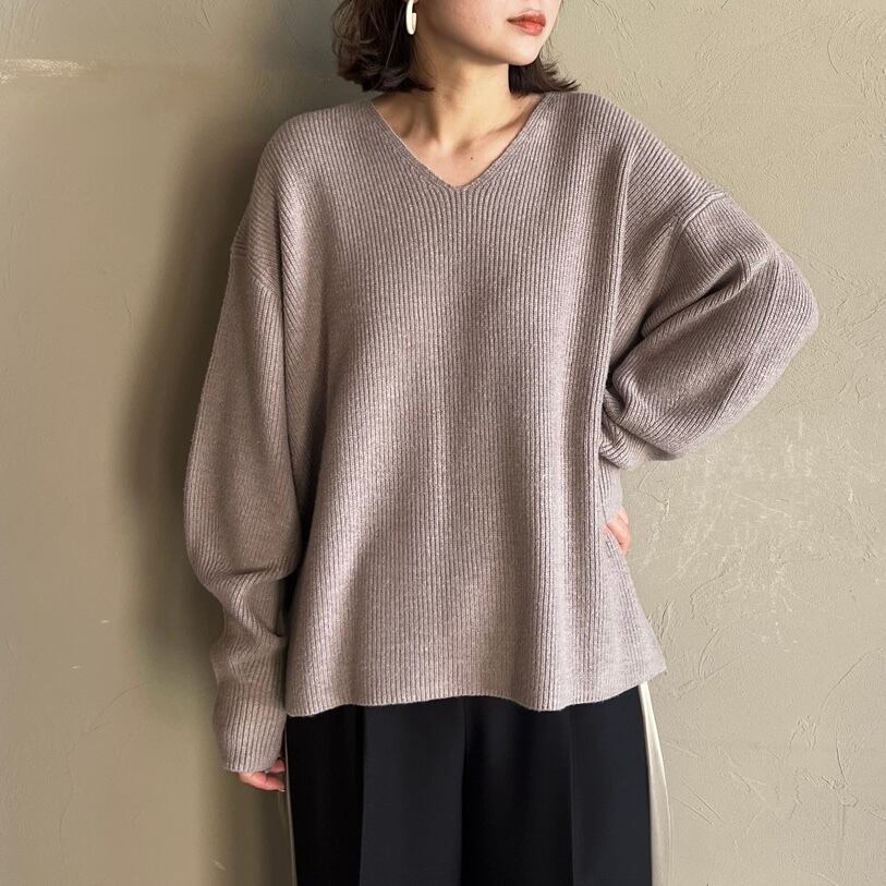 【新品・紙タグ付】PlageのASAMEN Vネックニット BLOG RELAY】vol.2 