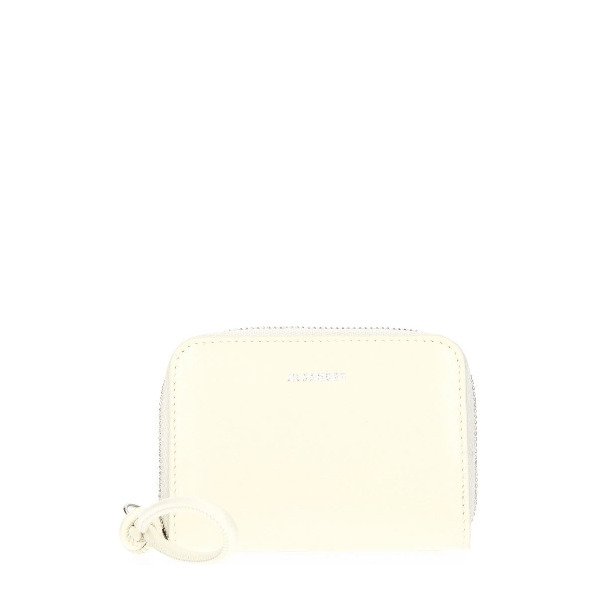 【新品】JIL SANDER ジルサンダー レディース コインケース レザー ベージュ UI0007P5244106