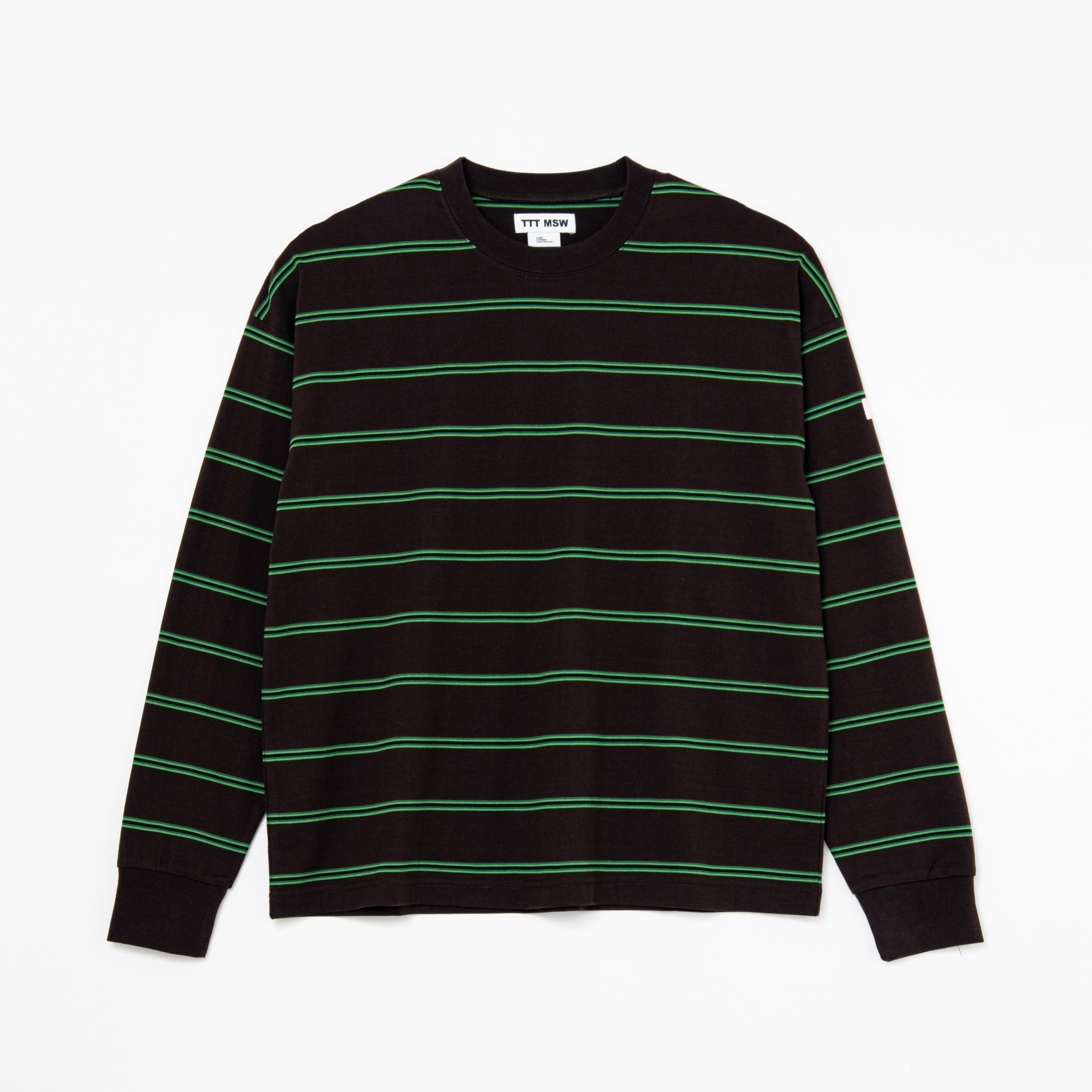 トップス everyone border long sleeve tee Border long sleeve tee（BROWN） | TTTMSW