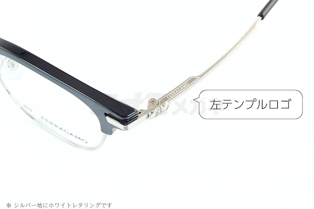 999.9×FERRAGAMO メガネ SF9022 001 サーモント ブロー ウエリントン コラボモデル アジアンフィット オシャレ ブランド フォーナインズ フェラガモ 鯖江 日本製 正規品-4枚目