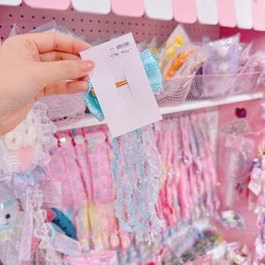 【F7】64-38きらきらリボンヘアクリップ