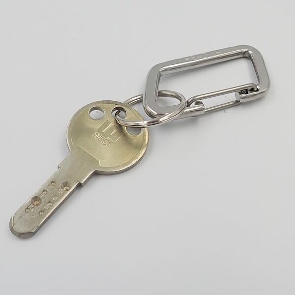 STAINLESS KEYRING ステンレスキーリング 全2種類 キーホルダー