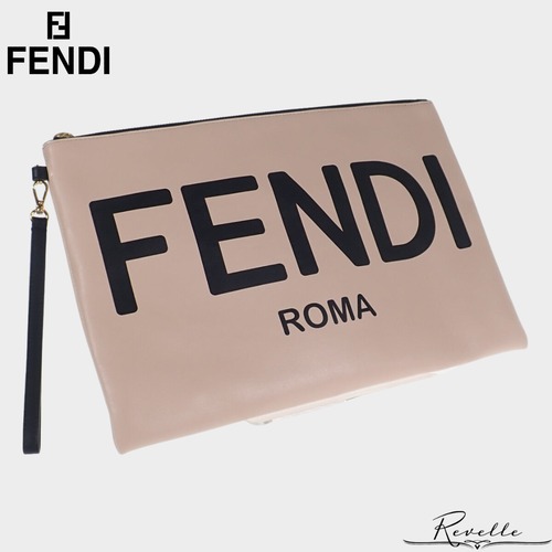 【FENDI】フラットポーチ ラージ【クラッチバッグ】