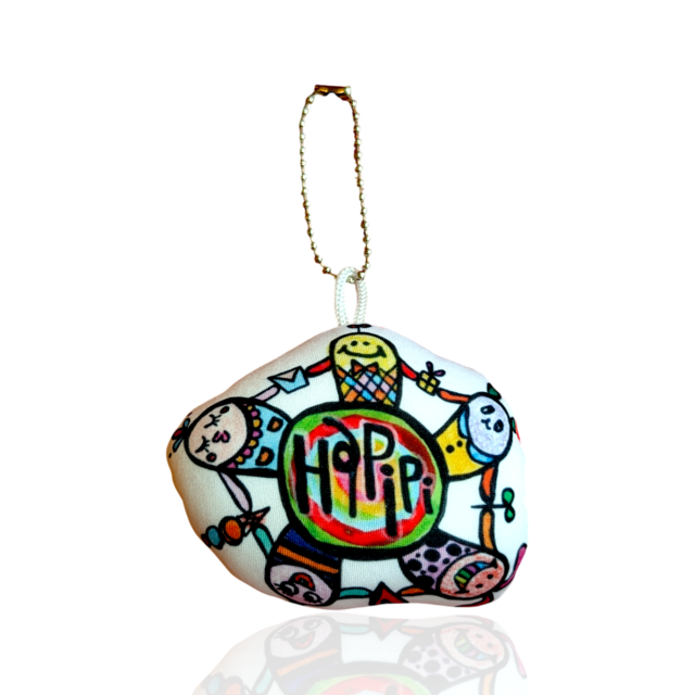 pipiクッションキーホルダー ハピピ