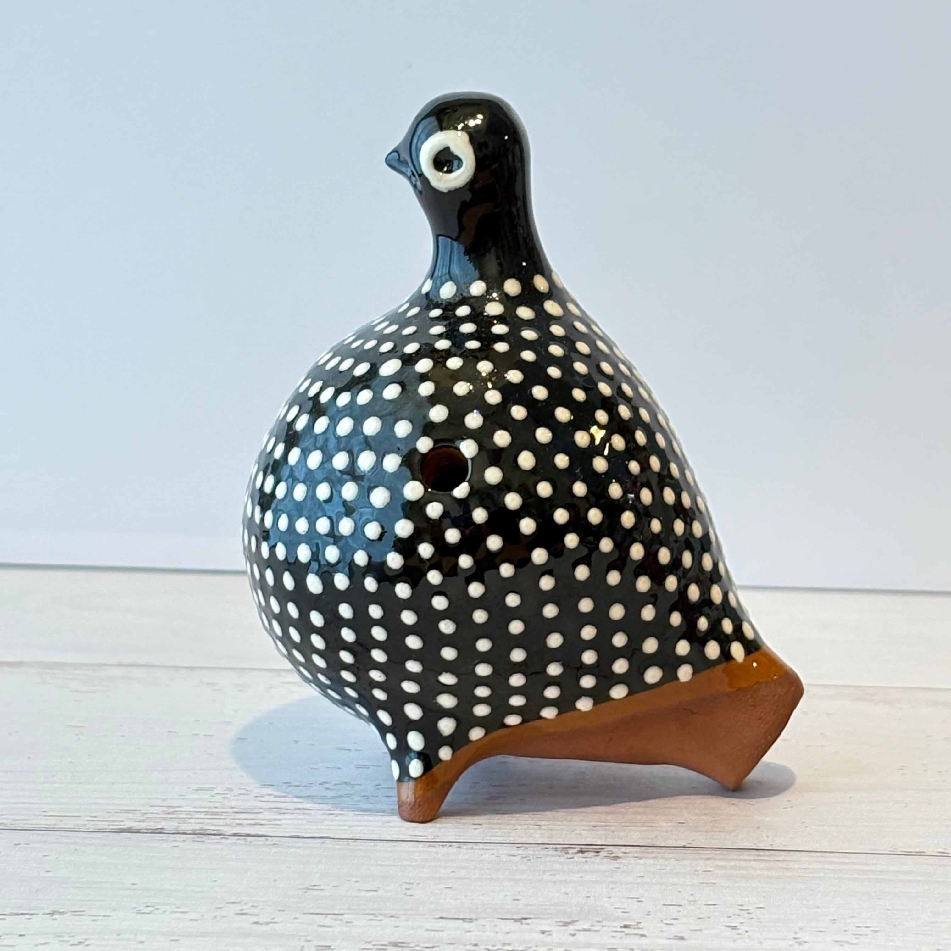 美品陶器人形　笛 779 リトアニア 陶器の笛/鳥 | attic