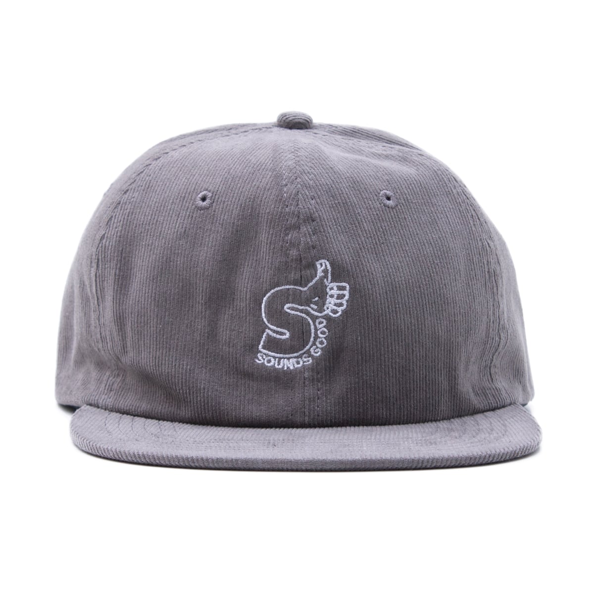 SOUNDS GOOD CORDUROY CAP #BLACK