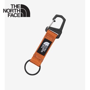 THE NORTH FACE ザ・ノース・フェイス TNF キーキーパー キーホルダー カラビナ キーリング リサイクルナイロン バッグアクセサリー アウトドア NN32434 ヤムオレンジ