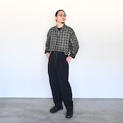 SHIRT1(KEVOMANグラフチェックロングスリーブシャツ)