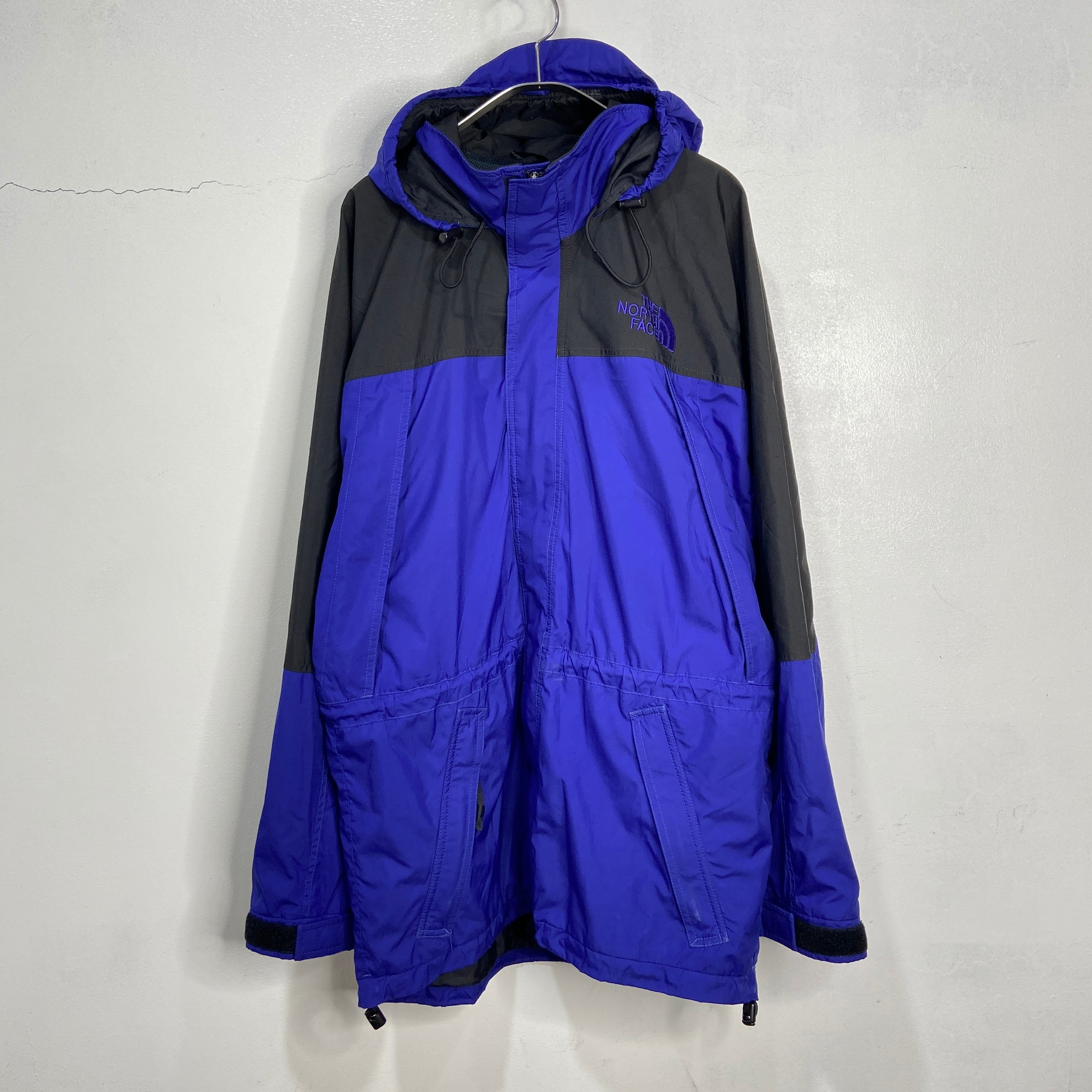90s THENORTHFACE ノースフェイス マウンテンパーカー ブルー M 90s THENORTHFACE ノースフェイス マウンテンパーカー ブルー M