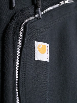 REMAKE / ”Carhartt” side-zip pocket hoodie