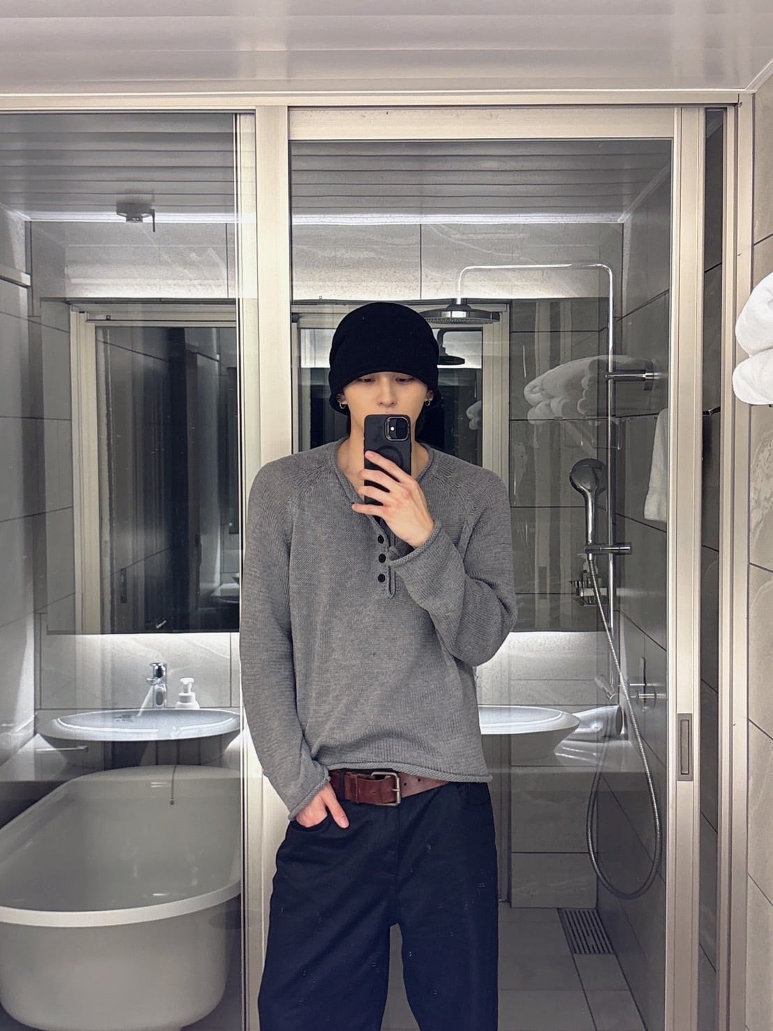 即納】RADIANT slouch deep beanie | 韓国ファッション セレクト