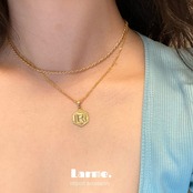 Initial necklace