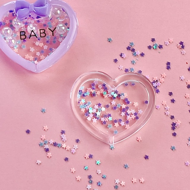 スパンコール 星 1袋 10グラム ハンドメイド パーツ 素材 キッズアクセサリー かわいい ゆめかわいい パステル ファンシーぷらんたん Fancy ぷらんたん