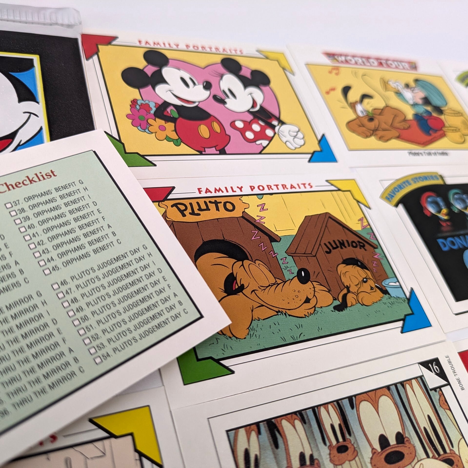 ☆送料無料！☆1991年製 【 Disney Collector Cards ディズニーコレクターカード 】VINTAGE トレーディングカード単品 （1個=15CARDS）〚アメリカン雑貨 アメトイ〛