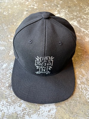 MOONEYES x DOGTOWN x BLUCO / 6PANEL CAP / キャンバスキャップ / キャップ / 158-61-052 / COLOR BLACK