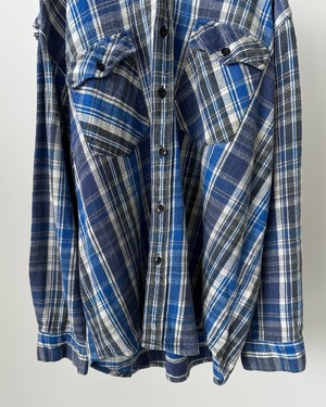 -DAKOTA- Vintage 90s XL Flannel Check Shirt