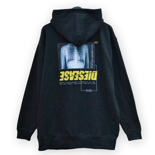 Pullover Hoodie ...DS... (JFK-044) - Black