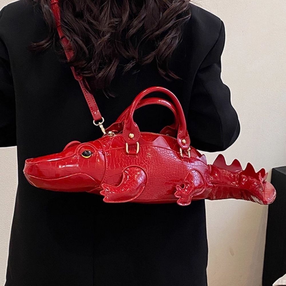 立体クロコダイルバッグ E00563 | EMMA GRAND