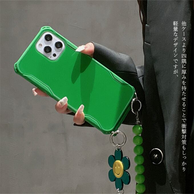 スマホケース 韓国 スマホショルダー スマホチェーン 携帯カバー