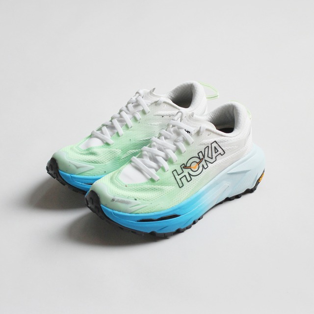 HOKA（ホカ）W MAFATE 5 ( マファテ 5 )  -フロスト / タート アップル　ウィメンズトレイルランニングシューズ