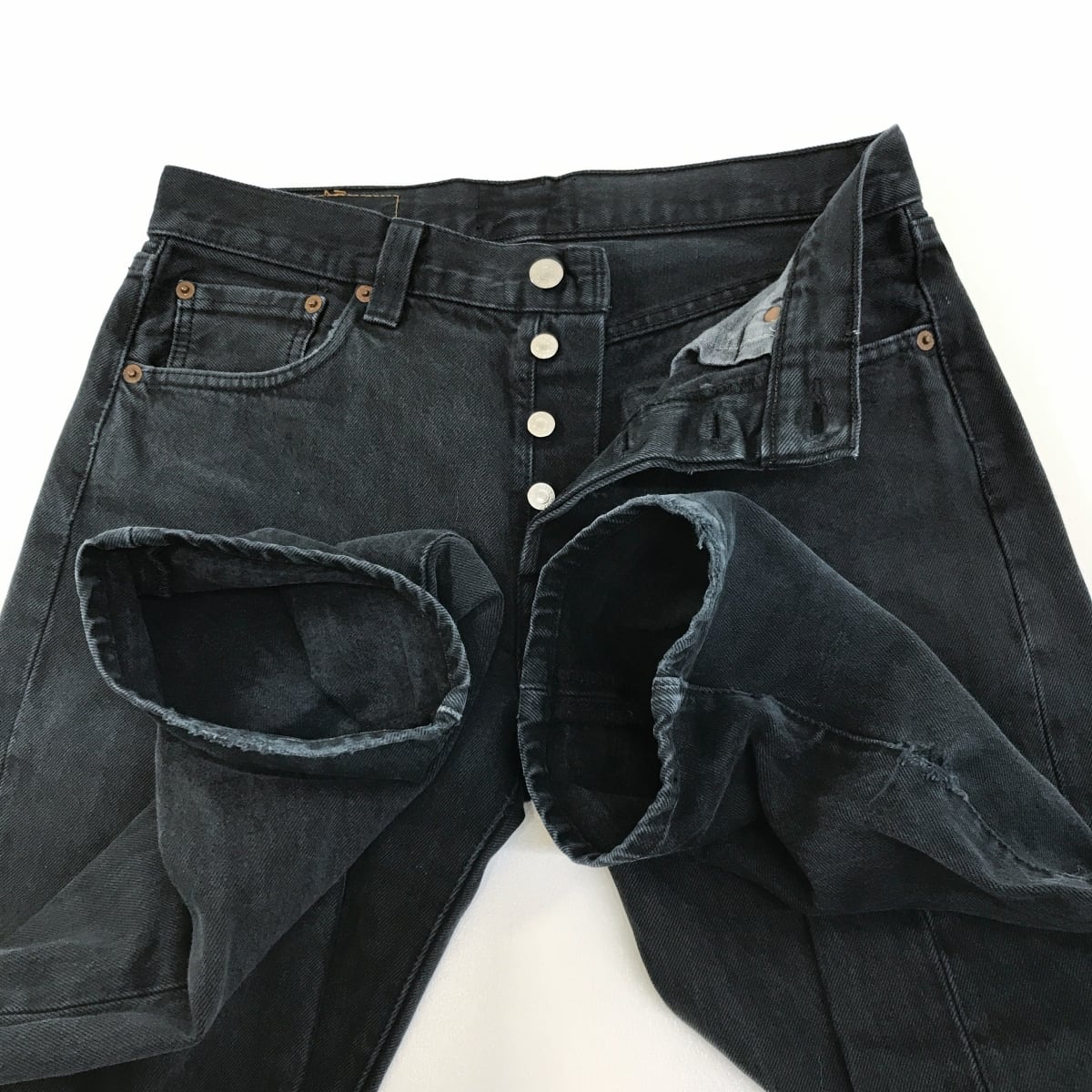 LEVI'S ユーロ リーバイス 501 00年代 パキスタン製 ブラック デニム