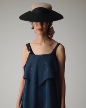 【suie】Layered Ring Camisole/レイヤードリングキャミソール (ネイビー)